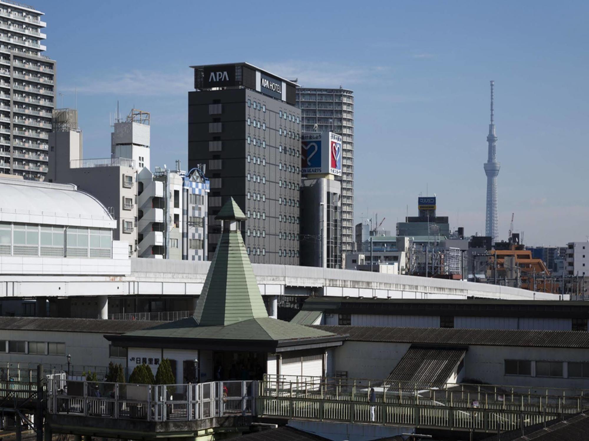 Apa Hotel Tkp Nippori Ekimae Prefektura Tokio Exteriér fotografie